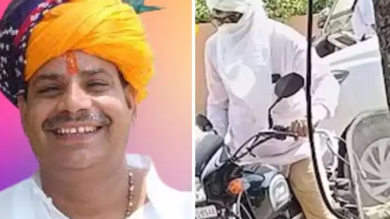 कभी वसुंधरा राजे, कभी गहलोत के खास: ईडी रेड के बाद बाइक पर भागे विधायक ओपी हुड़ला