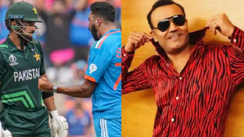 मैदान में रोहित ने धोया, तो बाहर सहवाग ले गए पाकिस्तान के मजे... टीम इंडिया के लिए लिखा शेर