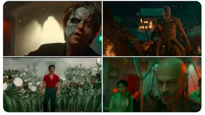 जवान: शाहरुख की फिल्म की पहली झलक पर फैन्स फिदा 