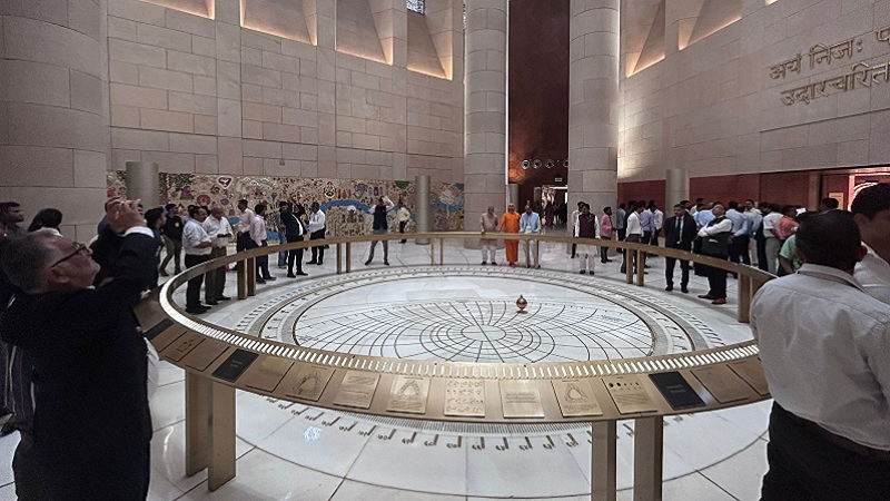 नए संसद भवन में फौकॉल्ट का पेंडुलम...! खास तकनीक और खास है मकसद