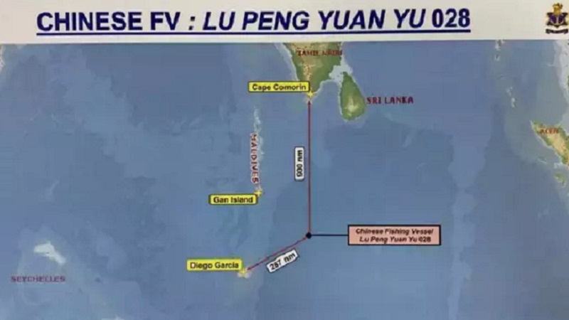 हिंद महासागर में डूबा चीनी जहाज: भारत ने दिखाया बड़ा दिल, भेजा टोही विमान