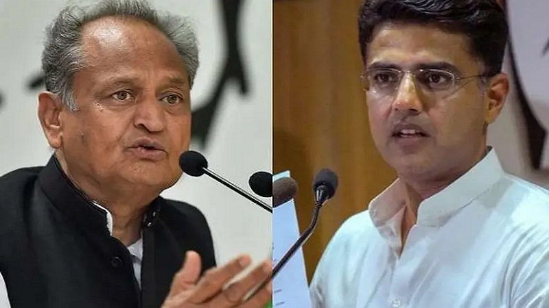 गहलोत-पायलट ने ब्लॉक लेवल पर नहीं की टिकट की दावेदारी, सियासी चर्चाएं तेज