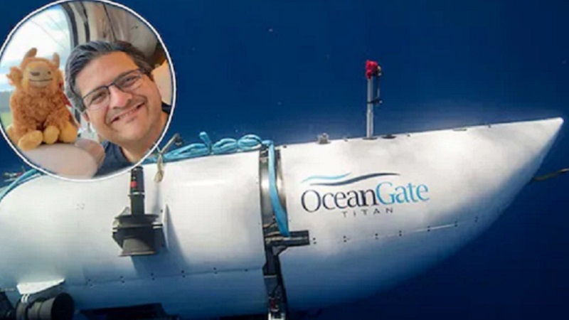 टाइटैनिक का मलबा दिखाने वाली पनडुब्बी में पाकिस्तानी अरबपति दाऊद भी लापता
