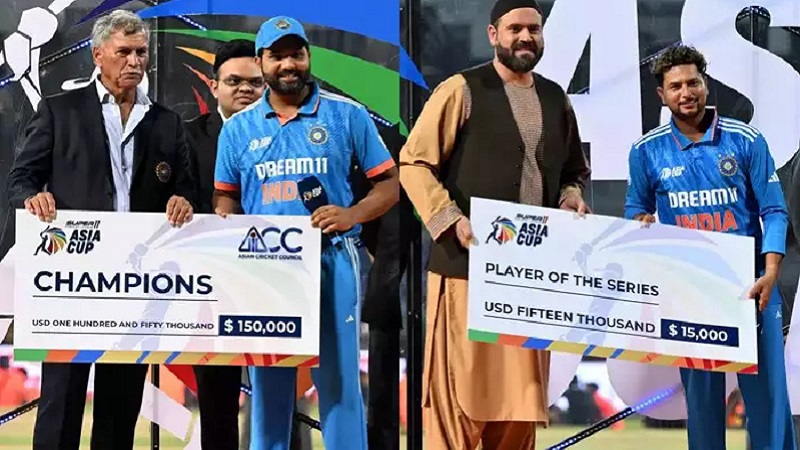 टीम इंडिया पर धनवर्षा, श्रीलंका भी हुआ मालामाल...एशिया कप में किसे मिली कितनी प्राइज मनी