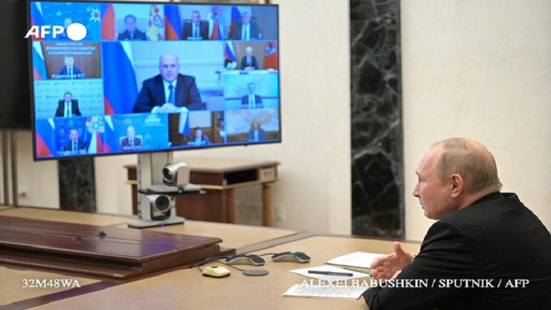 परमाणु युद्ध की आशंका, पुतिन की सीधी निगरानी में रूस ने लाॅन्च की बैलिस्टिक मिसाइल