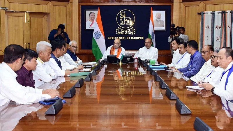 मणिपुर हिंसा: एक्शन में अमित शाह, शांति समिति का गठन