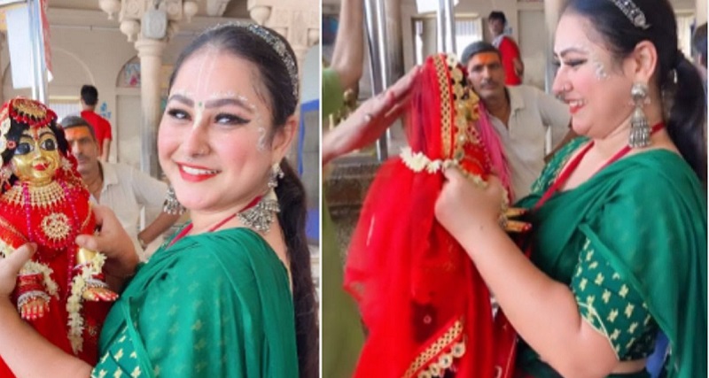 Bhojpuri Heroine : एमएमएस हुआ लीक और तबाह हो गया इस हीरोइन का करियर,अब हैं प्रभु श्रीकृष्ण की शरण में.. मंदिर में बिताती हैं सारा वक्त..!