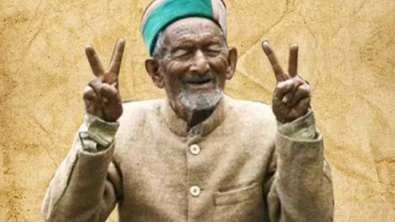 नहीं रहे देश के पहले वोटर श्याम सरन नेगी...3 दिन पहले डाला था वोट