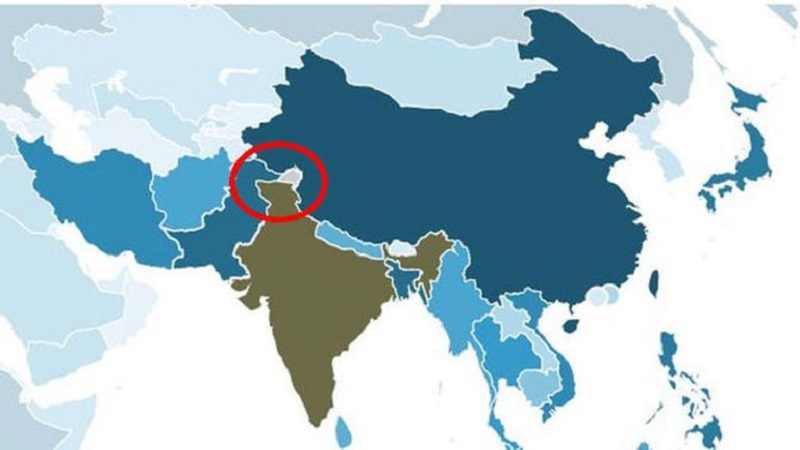नया विवाद... संयुक्त राष्ट्र विश्व जनसंख्या डैशबोर्ड पर भारत का गलत नक्शा..! लद्दाख और  जम्मू-कश्मीर को भारत से अलग दिखाया
