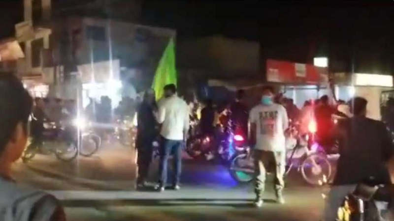 गिलगिट-बाल्टिस्तान में लहराया भारत का झंडा, लोगों ने पाकिस्तान मुर्दाबाद के लगाए नारे...