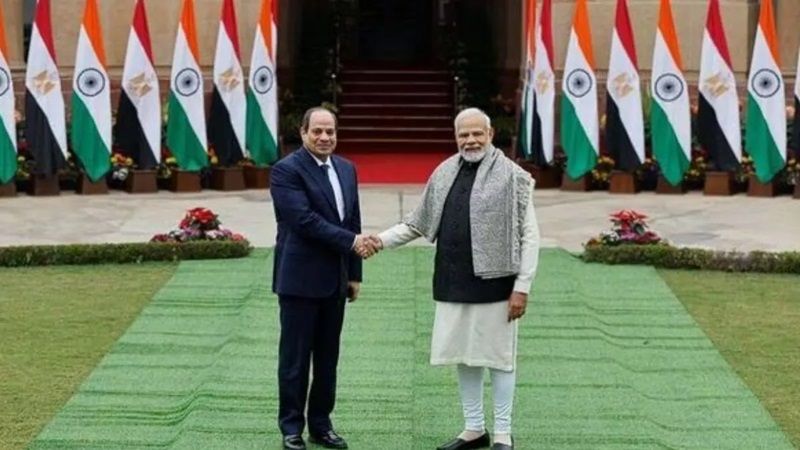 जंग के बीच मानवीय सुरक्षा का संकट गहराया... मिस्र के राष्ट्रपति ने की पीएम मोदी से बात
