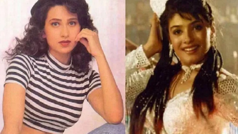 स्क्रिप्ट सुनते ही छूटे रवीना के पसीने: रिजेक्ट करते ही करिश्मा ने लपकी फिल्म और बन गईं हीरोइन नंबर 1