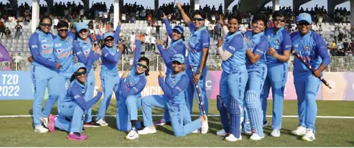 भारत की लड़कियों का कमाल..! 7वीं बार जीता विमेंस एशिया क्रिकेट कप