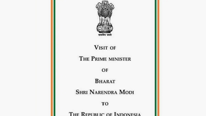 अब ‘प्राइम मिनिस्टर ऑफ भारत’ ने दी देश का नाम बदलने के विवाद को हवा