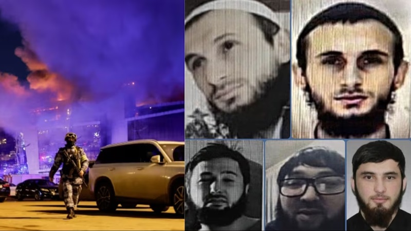 मॉस्को में आतंकी हमला, अब तक 70 मौतें और 150 घायल: आईएसआईएस ने ली जिम्मेदारी, सामने आईं आतंकियों की तस्वीरें
