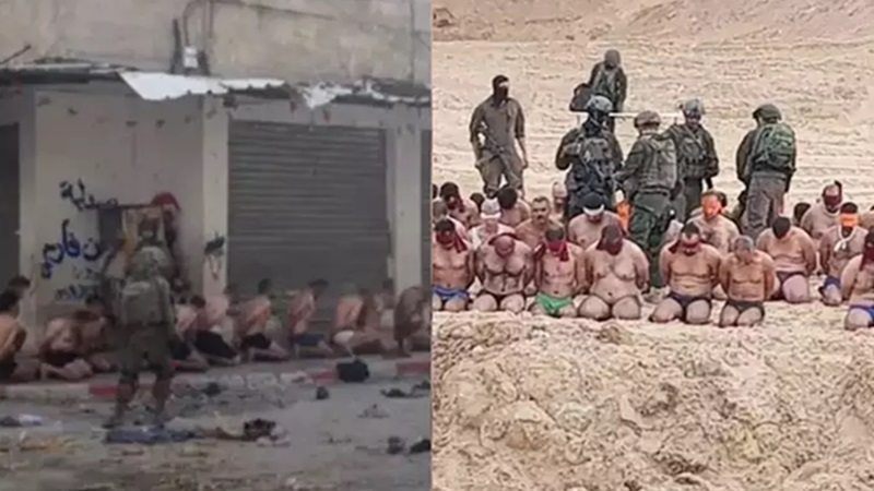 इजरायली सेना का ये कैसा बदला? हमास के 100 संदिग्ध आतंकियों की गाजा में कराई नग्न परेड