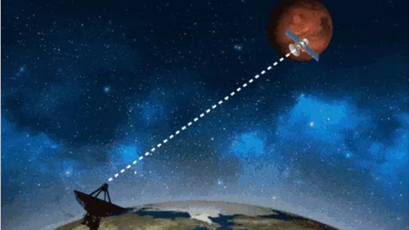 धरती पर 3110 करोड़ किमी दूरी से पहुंचा वीडियो 101 सेकेंड में रिसीव हुआ