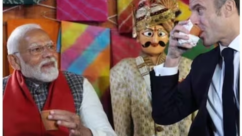 ‘नहीं भूलूंगा...’ पीएम मोदी संग चाय के बाद इस चीज के मुरीद हुए फ्रांस के राष्ट्रपति मैक्रों