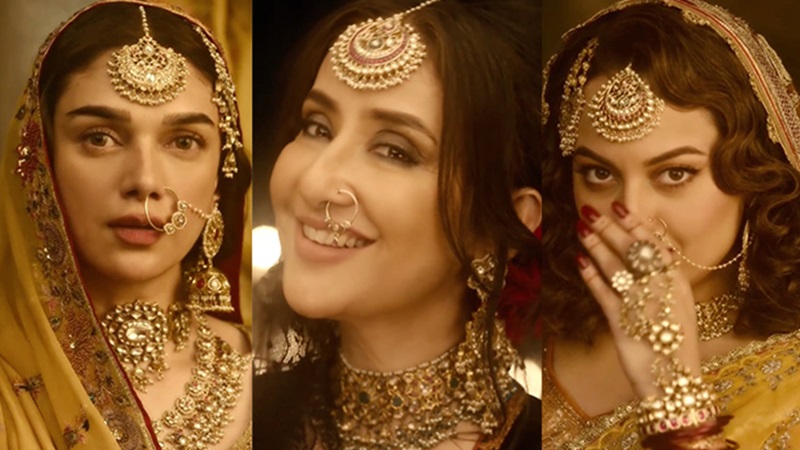 हीरामंडी की पहली ही झलक से दिल बाग-बाग... धमाकेदार ट्रेलर देख लोग बोले- गंगूबाई वाइब...