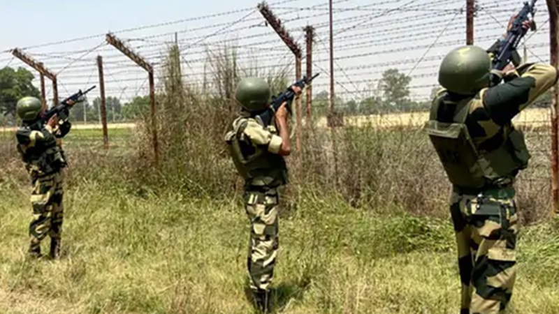 भारत-पाक बॉर्डर पर एंट्री ड्रोन सिस्टम तैनात: फ्लड लाइट्स की जगह एलईडी लगी, बॉर्डर पार खेती करने वालों के लिए बायोमैट्रिक मशीनें लगेंगी