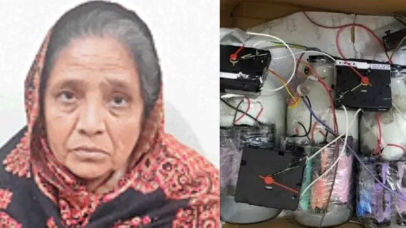 जावेद को 200 बमों का ऑर्डर देने वाली इमराना गिरफ्तार: 15 साल पहले करती थी भट्टी पर मजदूरी