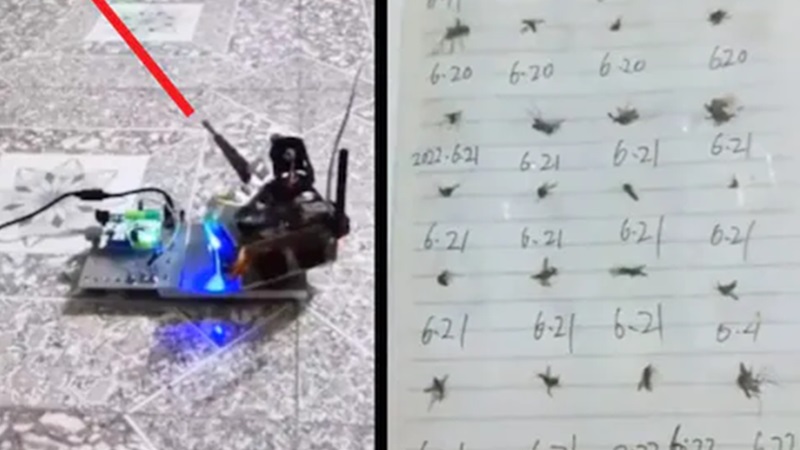 कभी देखी है मच्छर मारने की ऐसी मशीन ? इजराइल के एयर डिफेंस सिस्टम की नकल, करती है हवा में मार