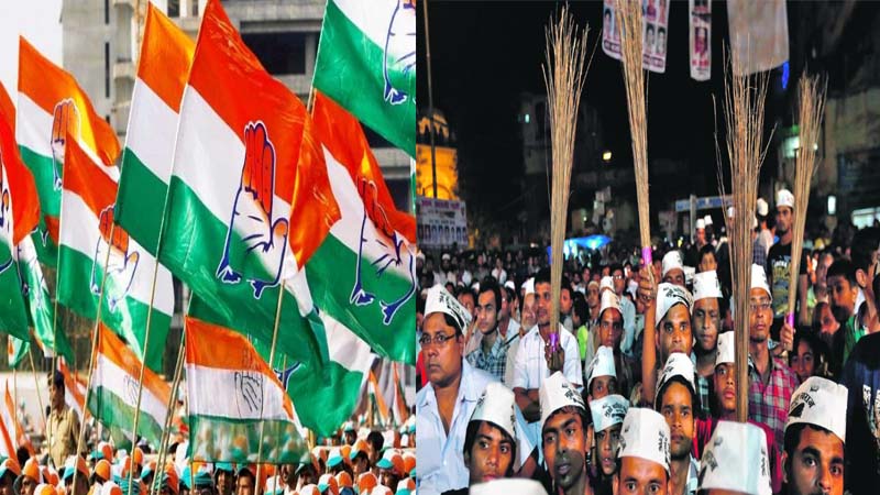 लोकसभा चुनाव से पहले ही बढ़ी इंडी गठबंधन को लगा झटका..आम आदमी पार्टी के करीब 20 नेता कांग्रेस हुए में शामिल