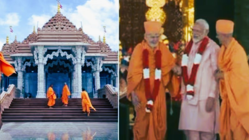 अबू धाबी में पहले हिंदू मंदिर का उद्घाटन भारत के प्रधानमंत्री नरेंद्र मोदी के हाथों संपन्न !
