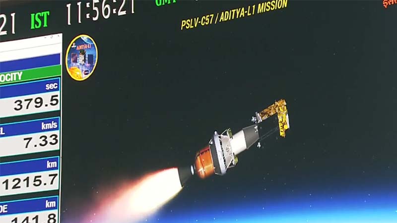 सूर्य का अध्ययन करने को इसरो के विज्ञानियों ने लॉन्च किया आदित्य एल-1