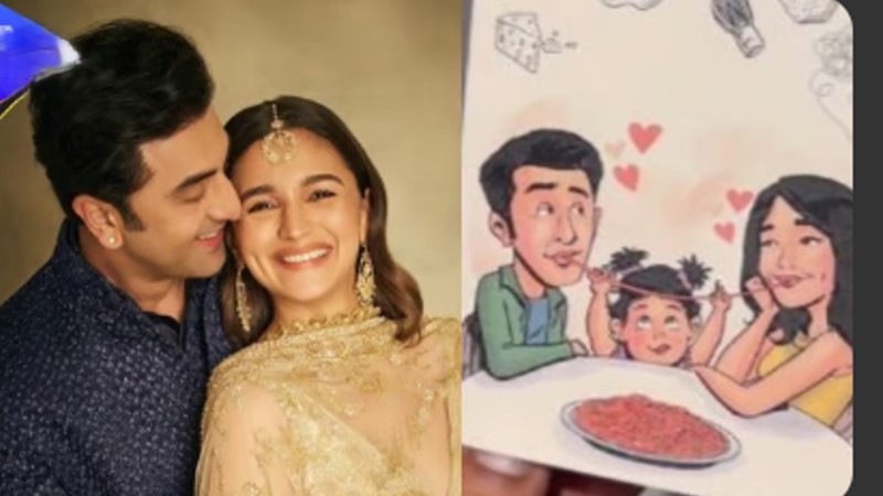 रणबीर-आलिया की स्पेशल एनिवर्सरी सेलिब्रेशन, मेन्यू कार्ड पर राहा की तस्वीर ने खींचा ध्यान