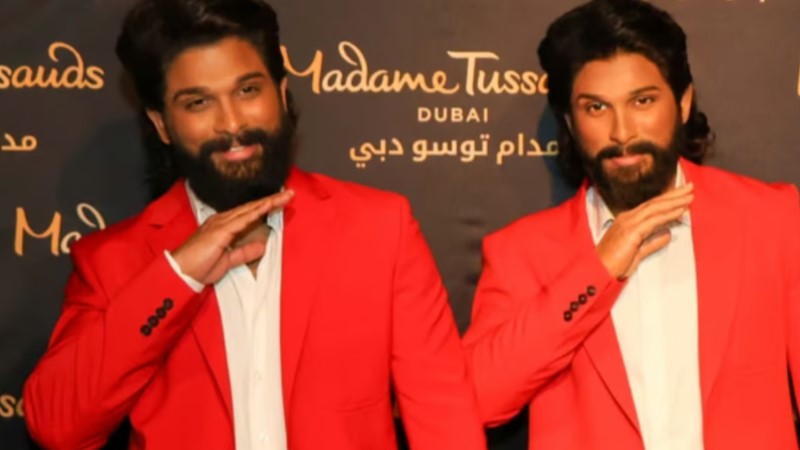 मैडम तुसाद में अल्लू अर्जुन ने  अपने वैक्स स्टैच्यू का किया अनावरण