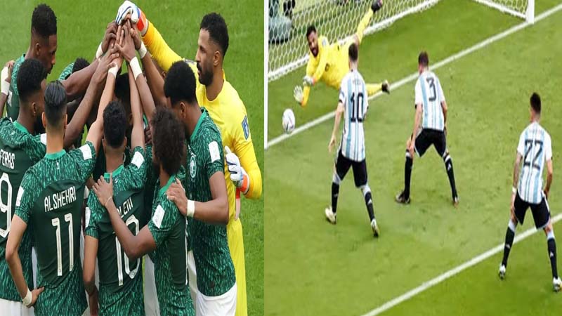 Fifa World Cup 2022 : खिताब की प्रबल दावेदार अर्जेंटीना की सनसनीखेज हार, सऊदी अरब ने 2-1 से दी पटखनी