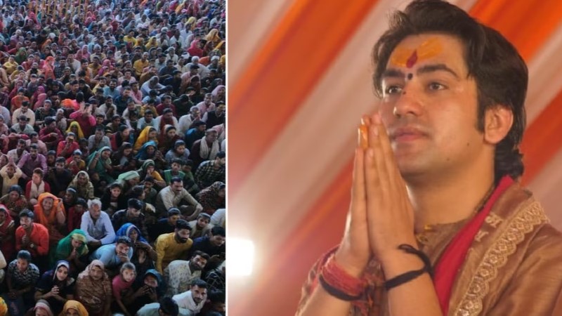 बाबा बागेश्वर ने बढ़ाया बिहार का सियासी पारा..जानें क्यों रास नहीं आ रहा नितीश सरकार को बिहार की तारीफ करना ? 