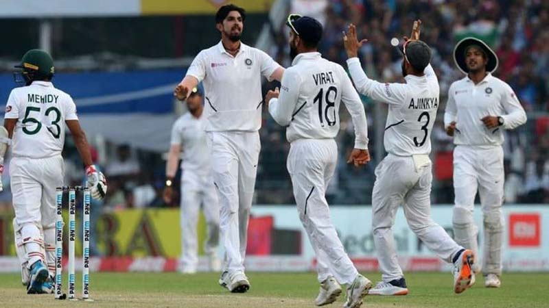 जीत के लिए भारतीय टीम का संघर्ष, चार विकेट आउट हैं और 145 रनों का है लक्ष्य