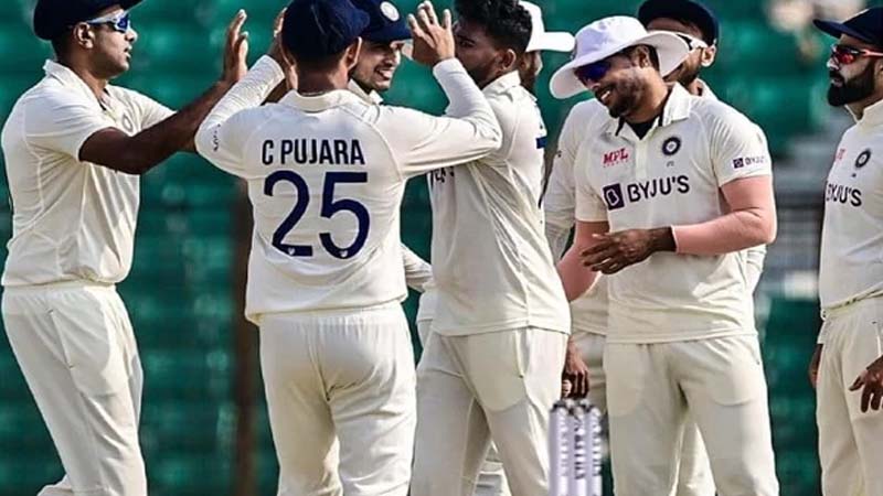 पहले टेस्ट मैच में भारत वे बांग्लादेश को 188 रनों से रौंदा