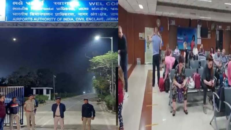 गोवा जा रही अजूर एयर की फ्लाइट में बम की सूचना, आपात लैंडिंग के बाद यात्री और क्रू मेंबर को सुरक्षित निकाला गया