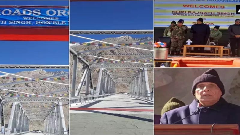 चीन की छाती पर चढ़ जाएंगे हमारे टैंक, 14000 फीट ऊंचाई पर श्योक ब्रिज का उद्घाटन