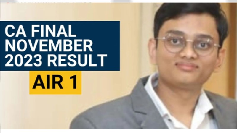 ICAI CA Final Result 2023 : आईसीएआई ने रिजल्ट जारी किये ...जयपुर के होनहारों ने मारी बाजी