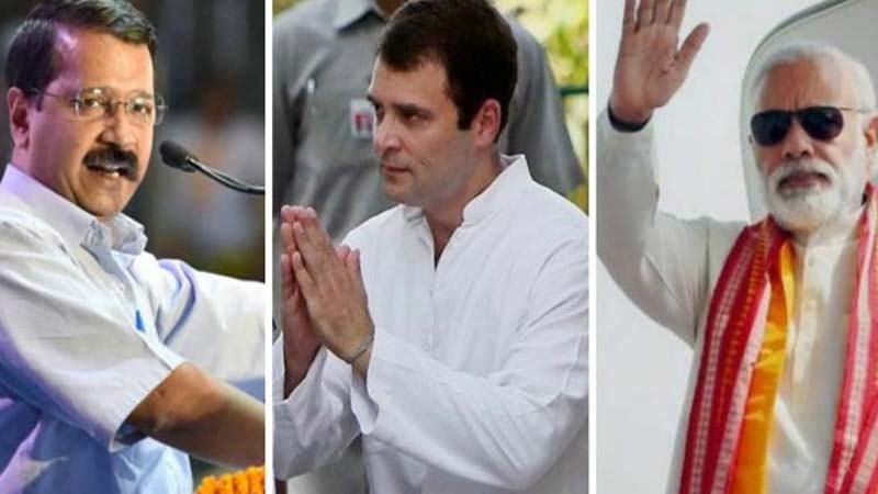 गुजरात में आज महामंडे, तीनो बड़ी पार्टियां करेंगी प्रचार, रैली और रोड शो 