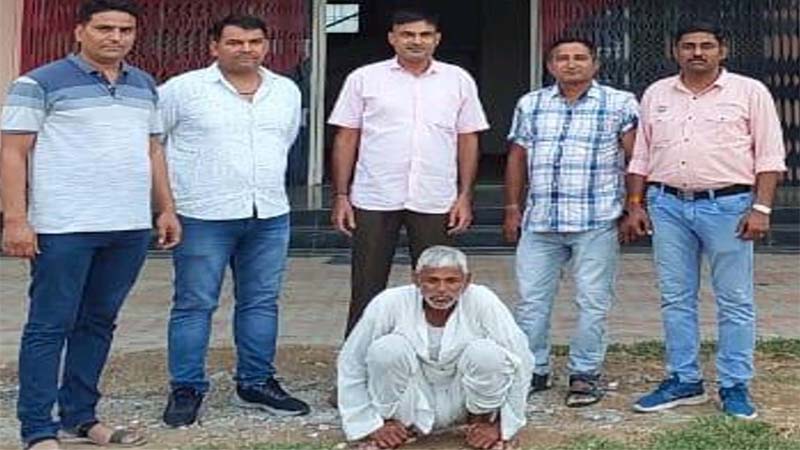साढ़े तीन साल की बच्ची से दुष्कर्म का आरोपी 60 वर्षीय वृद्ध गिरफ्तार