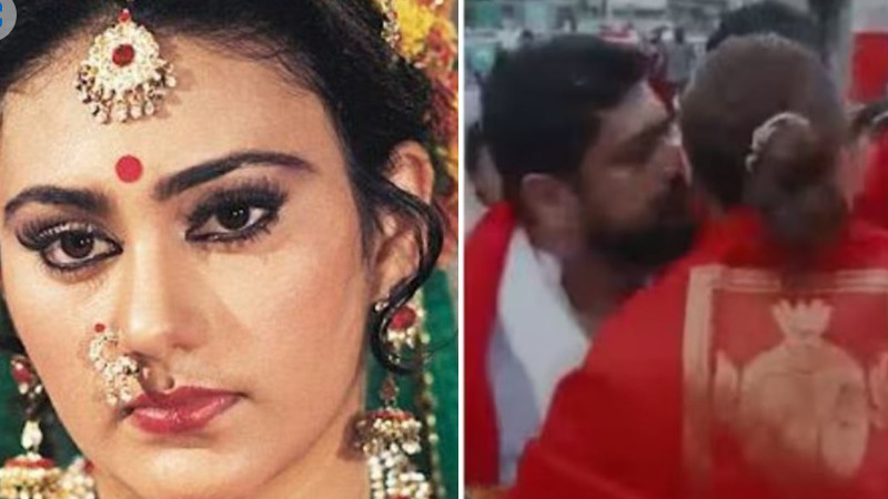 मंदिर प्रांगण में ' किस ' पर भड़कीं दीपिका और पुजारी ..कहा कि जो करना है होटल में करो..!