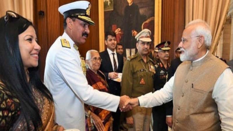 वाइस एडमिरल दिनेश के. त्रिपाठी देश की नौसेना के अगले प्रमुख होंगे