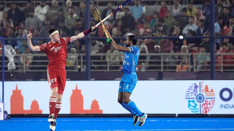 हॉकी वर्ल्ड कप :एक दर्जन पेनल्टी कार्नर का मैच हुआ ड्रा..! भारत और इंग्लैंड के बीच हुआ रोमांचक मुकाबला 