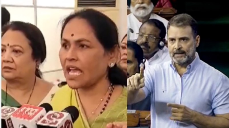 राहुल गांधी फिर विवादो में... अब उनके ' फ्लाइंग किस ' पर महिला सांसदों ने किया बवाल, बोलीं संसद में आचरण अभद्र