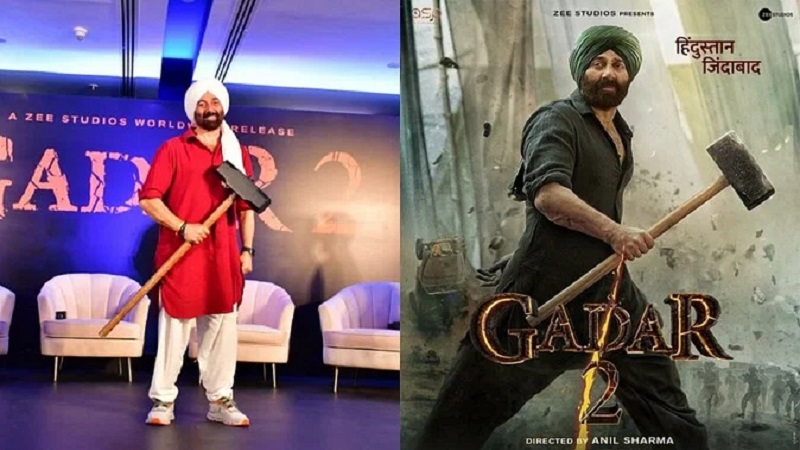 बॉक्स ऑफिस पर चला सनी का हथौड़ा, पठान के बाद गदर-2 ने कमाए फास्टेस्ट 300 करोड़