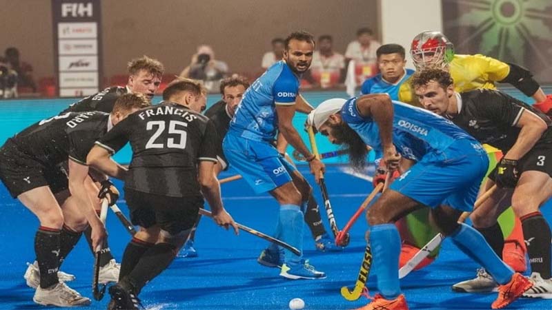 Hockey World Cup: भारत ने दी वेल्स 4-2 पटखनी ; क्वार्टर फाइनल में पहुंचने के लिए न्यूजीलैंड से 22 को भिड़ंत
