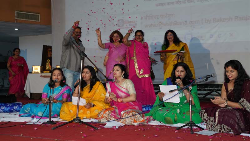 श्री माथुर चतुर्वेदी समाज के होली मिलन समारोह में रंगारंग सांस्कृतिक कार्यक्रम और कोरोना वारियर्स सम्मानित