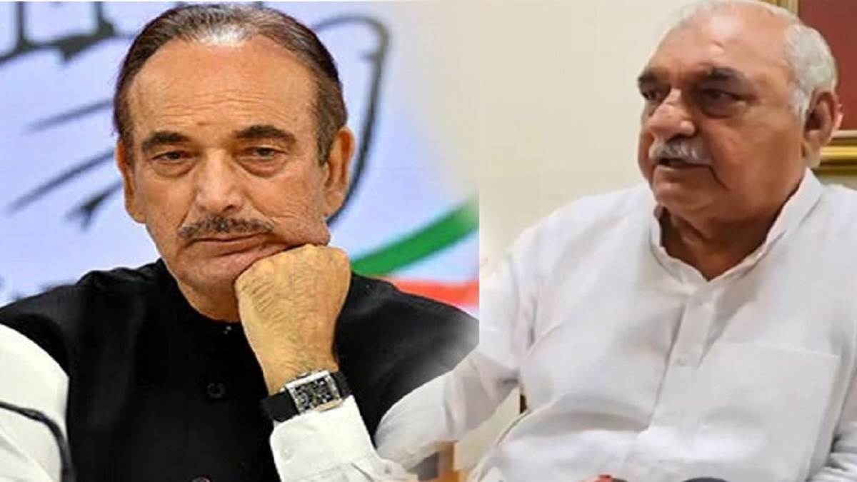 आजाद से मिलने पर घिरे हुड्डा की सफाई, गांधी परिवार के साथ आज भी खड़ा हूं