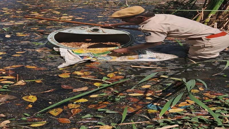 अवैध मदिरा निर्माण पर अंकुश के लिए आबकारी विभाग का संयुक्त अभियान