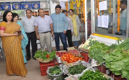 कॉनफैड का ग्रीन इनीशियेटिव: सहकार भवन स्थित उपहार स्टोर पर मिलेंगी ताजी सब्जियां और फल